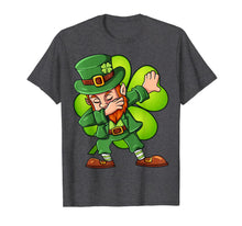 Load image into Gallery viewer, St Patricks Day Dabbing Leprechaun Clover Boys Girls Kids TShirt99734
