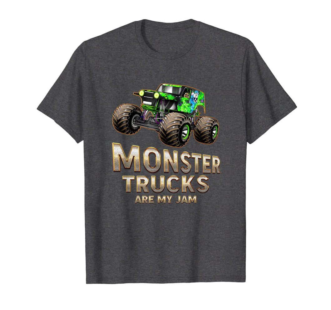 Monster Trucks Are My Jam - Cool Monster Truck T-Shirt-241088