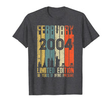 Load image into Gallery viewer, February 2004 T Shirt 16 Year Old Shirt 2004 Birthday Gift T-Shirt-743774
