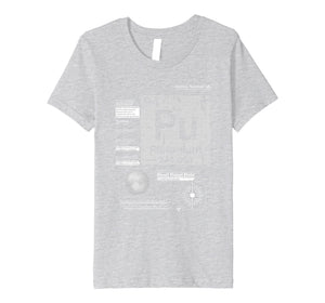 Funny shirts V-neck Tank top Hoodie sweatshirt usa uk au ca gifts for Plutonium (Pu) | Element t-shirt 2287957