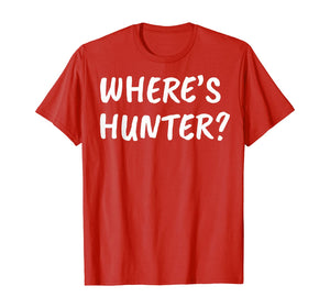 Where's Hunter President Trump slams Biden T-Shirt