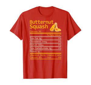 Funny shirts V-neck Tank top Hoodie sweatshirt usa uk au ca gifts for Butternut Squash Nutrition Facts Thanksgiving Christmas T-Shirt 1194390