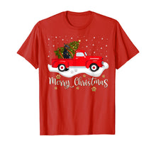 Load image into Gallery viewer, Funny shirts V-neck Tank top Hoodie sweatshirt usa uk au ca gifts for Red Truck Merry Christmas Tree Doberman Christmas T-Shirt 1324213
