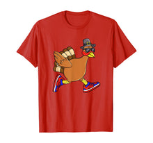 Load image into Gallery viewer, Turkey Trot Funny Thanksgiving Day Running 5K Pilgrim Gift T-Shirt
