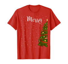 Load image into Gallery viewer, Funny shirts V-neck Tank top Hoodie sweatshirt usa uk au ca gifts for Merry Christmas Funny Christmas Tree Couples Matching T-Shirt 501452
