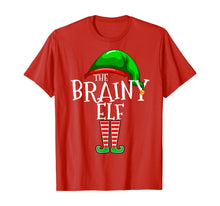 Load image into Gallery viewer, The Brainy Elf Group Matching Family Christmas Gift Smart T-Shirt
