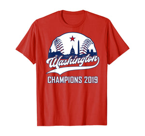 Funny shirts V-neck Tank top Hoodie sweatshirt usa uk au ca gifts for Washington DC Vintage Baseball Champions 2019 National Gift T-Shirt 76413