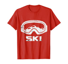 Load image into Gallery viewer, Skiing Snow Ski Skier Winter Sports Cool Gift Idea T-Shirt
