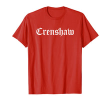 Load image into Gallery viewer, Funny shirts V-neck Tank top Hoodie sweatshirt usa uk au ca gifts for Crenshaw Old English Shirt - Los Angeles Edition 2276356
