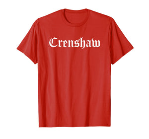 Funny shirts V-neck Tank top Hoodie sweatshirt usa uk au ca gifts for Crenshaw Old English Shirt - Los Angeles Edition 2276356