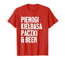Load image into Gallery viewer, Funny shirts V-neck Tank top Hoodie sweatshirt usa uk au ca gifts for Polish Food Shirt Pierogi Kielbasa Paczki Beer Dyngus Day 2267681
