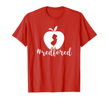 Load image into Gallery viewer, Funny shirts V-neck Tank top Hoodie sweatshirt usa uk au ca gifts for Red For Ed T-Shirt New Jersey Teacher Public Education 1944644
