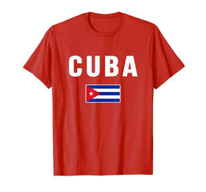 Funny shirts V-neck Tank top Hoodie sweatshirt usa uk au ca gifts for Cuba T-shirt Cuban Flag Souvenir Love Gift 300540