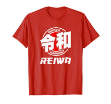 Load image into Gallery viewer, Funny shirts V-neck Tank top Hoodie sweatshirt usa uk au ca gifts for Reiwa Japanese Kanji Character Tokyo T-Shirt 2707860
