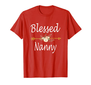 Funny shirts V-neck Tank top Hoodie sweatshirt usa uk au ca gifts for Blessed Nanny Tshirt Mothers Day Gifts 72718