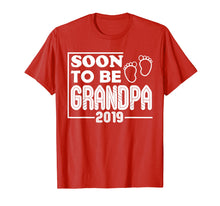 Load image into Gallery viewer, Funny shirts V-neck Tank top Hoodie sweatshirt usa uk au ca gifts for Mens Vintage Soon To Be Grandpa 2019 T-shirts Funny Grandpa Gift 158606
