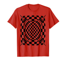 Load image into Gallery viewer, Op Art Checkered Abstract Design Cool T Shirt For Everyone
