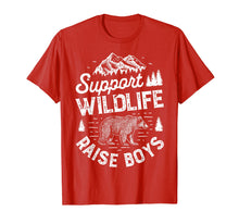 Load image into Gallery viewer, Funny shirts V-neck Tank top Hoodie sweatshirt usa uk au ca gifts for Support Wildlife Raise Boys Shirt Parents Mom Mother Father 243799
