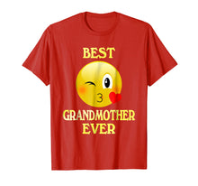 Load image into Gallery viewer, Funny shirts V-neck Tank top Hoodie sweatshirt usa uk au ca gifts for Mothers Day Shirt Best Grandmother Ever Emoji Family Gifts 318511
