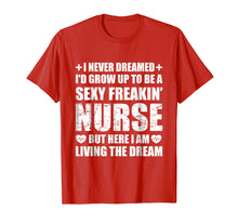 Load image into Gallery viewer, Funny shirts V-neck Tank top Hoodie sweatshirt usa uk au ca gifts for Sexy Nurse Nursing Funny Shirt for RN Graduation Gifts 3106092
