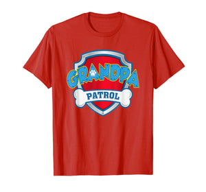 Mens Funny Grandpa Patrol T-Shirt - Dog Mom T-Shirt T-Shirt