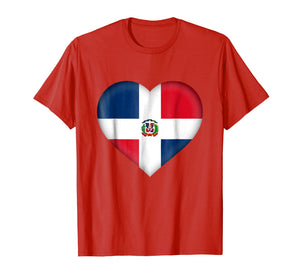 Funny shirts V-neck Tank top Hoodie sweatshirt usa uk au ca gifts for I Love Dominican Republic Shirt Dominican Flag Heart Outfit 3539357