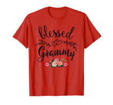 Load image into Gallery viewer, Funny shirts V-neck Tank top Hoodie sweatshirt usa uk au ca gifts for Blessed Grammy Shirt Grandma with floral Mother&#39;s Day T-Shirt 778428
