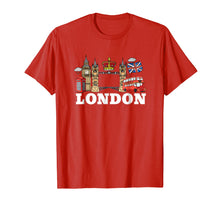 Load image into Gallery viewer, England London Shirt Souvenir For Men Women Kids
