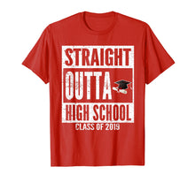 Load image into Gallery viewer, Funny shirts V-neck Tank top Hoodie sweatshirt usa uk au ca gifts for Straight Outta High School Class 2019 Graduation Gift Tee 1163665
