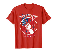 Load image into Gallery viewer, Union Electrician Shirts Gift For Electrical Workers
