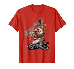 Street Fighter Ryu Portrait Fireball Dark