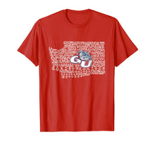 Load image into Gallery viewer, Funny shirts V-neck Tank top Hoodie sweatshirt usa uk au ca gifts for Gonzaga Bulldogs Fight Song T-Shirt - Apparel 2541545
