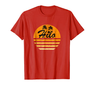 Funny shirts V-neck Tank top Hoodie sweatshirt usa uk au ca gifts for Hilo Hawaii Vintage Retro T-Shirt 70s Throwback Surf Tee 3063966
