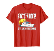 Load image into Gallery viewer, Funny shirts V-neck Tank top Hoodie sweatshirt usa uk au ca gifts for Step Brothers Boats and Hoes Tshirt 318970
