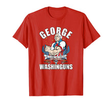 Load image into Gallery viewer, Funny shirts V-neck Tank top Hoodie sweatshirt usa uk au ca gifts for George Washinguns Funny Patriotic Gainz Workout T-Shirt 1322124
