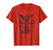 Load image into Gallery viewer, Funny shirts V-neck Tank top Hoodie sweatshirt usa uk au ca gifts for Saint St Michael Catholic Archangel Angel T-Shirt 541643
