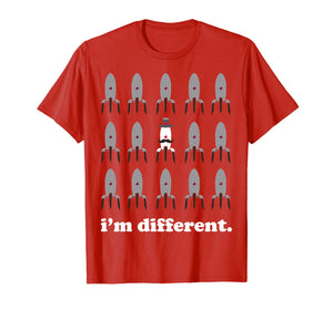 Funny shirts V-neck Tank top Hoodie sweatshirt usa uk au ca gifts for Turret Portal 2 I'm Different t-shirt - PTL003 1876367