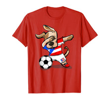 Load image into Gallery viewer, Funny shirts V-neck Tank top Hoodie sweatshirt usa uk au ca gifts for Dog Dabbing Soccer Puerto Rico Jersey Shirt - Football Gift 2960575
