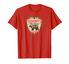 Load image into Gallery viewer, Funny shirts V-neck Tank top Hoodie sweatshirt usa uk au ca gifts for Vintage Yosemite National Park Bear Badge Retro Shirt 2436581
