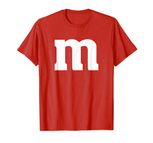 Load image into Gallery viewer, Simple Minimal Matching Group Lowercase Letter M Apparel T-Shirt
