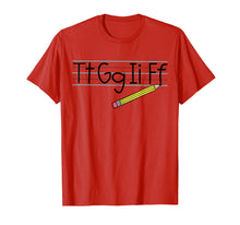Load image into Gallery viewer, Teacher - Tt Gg Ii Ff T-Shirt
