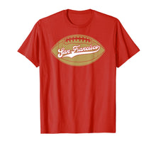 Load image into Gallery viewer, San Francisco Football | Vintage SF Cali Niner Retro Gameday T-Shirt
