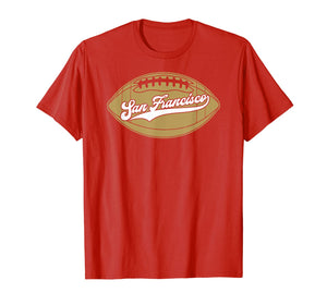 San Francisco Football | Vintage SF Cali Niner Retro Gameday T-Shirt