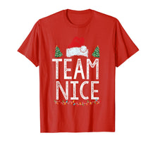 Load image into Gallery viewer, Team Nice Funny Couple Matching Outfit Team Naughty T-Shirt
