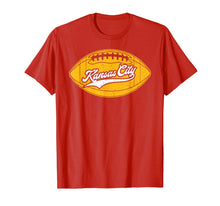 Load image into Gallery viewer, Kansas City Football | Vintage KC Missouri Retro Gift T-Shirt-206817
