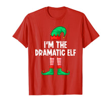 Load image into Gallery viewer, Funny shirts V-neck Tank top Hoodie sweatshirt usa uk au ca gifts for I&#39;m The Dramatic Elf Matching Christmas T-Shirt 1353632
