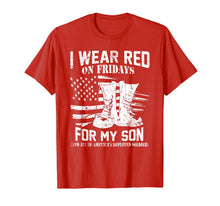 Load image into Gallery viewer, Wear Red On Fridays Remember Everyone Deployed Shirts Gifts-286267
