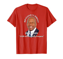 Load image into Gallery viewer, Representative Elijah Cummings RIP (Memorial Design) T-Shirt
