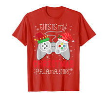 Load image into Gallery viewer, This Is My Christmas Pajama Gamer Video Game Lover Santa Hat T-Shirt
