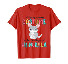 Load image into Gallery viewer, This Is My Human Costume I&#39;m Really A Chinchilla Halloween T-Shirt
